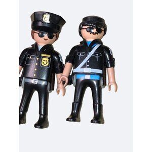 Playmobile Police Officers Lot of 2 Figures